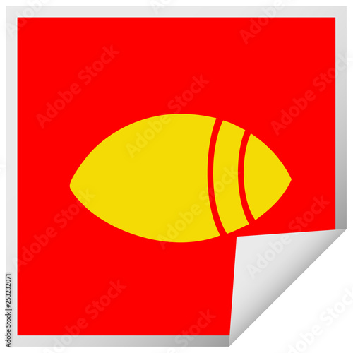 square peeling sticker cartoon eye looking to one side