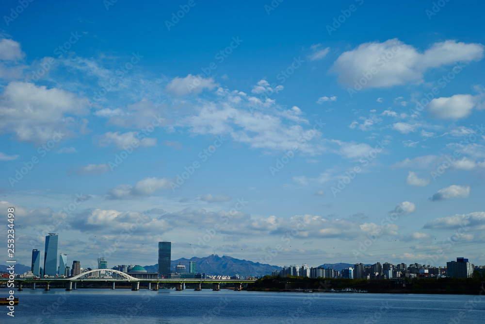 South Korea cityscape