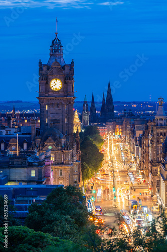 Edinburgh sunset