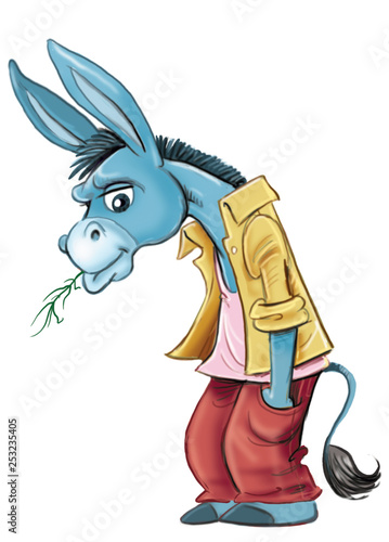 donkey mascot