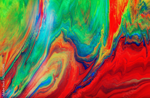 colorful flow abstract painting background