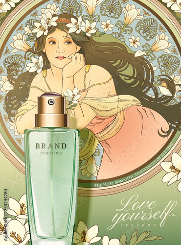 Freesia perfume ads