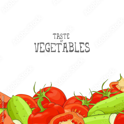 fresh vegetable illustration