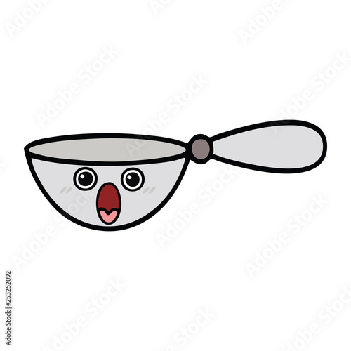 cute cartoon measuring spoon