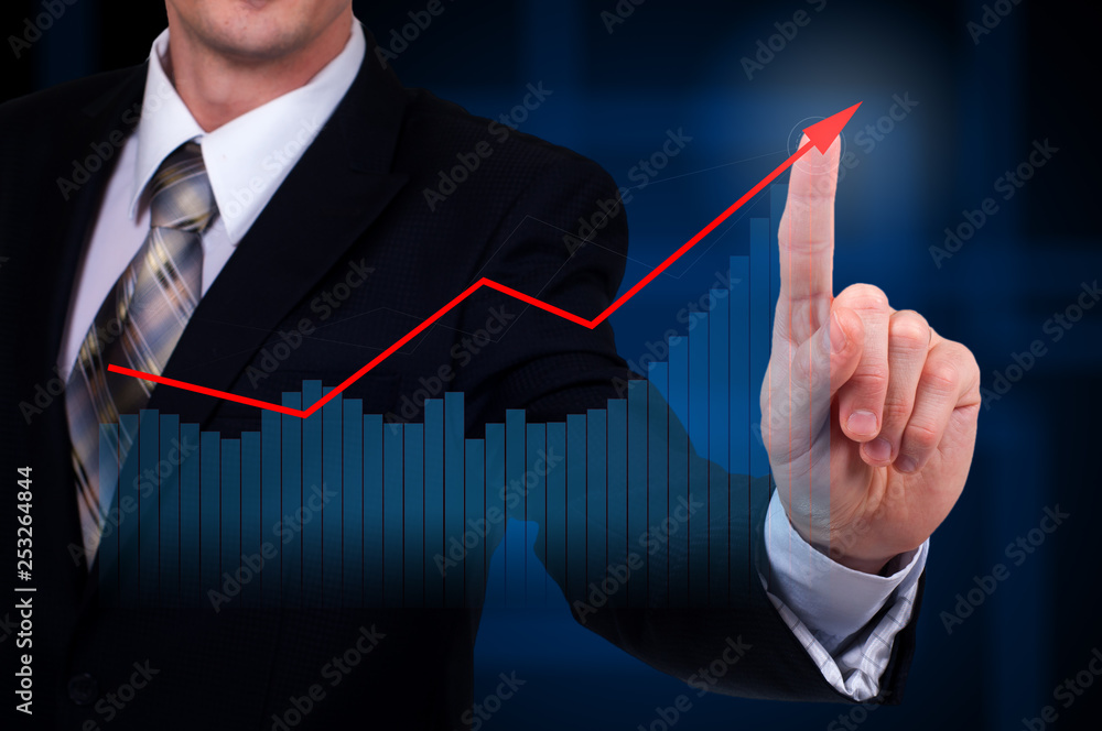 Business development to success and growing growth concept. Business development to success and growing growth concept.