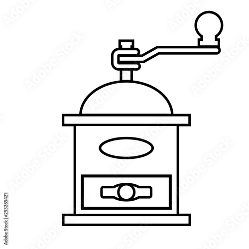 Coffee grinder icon