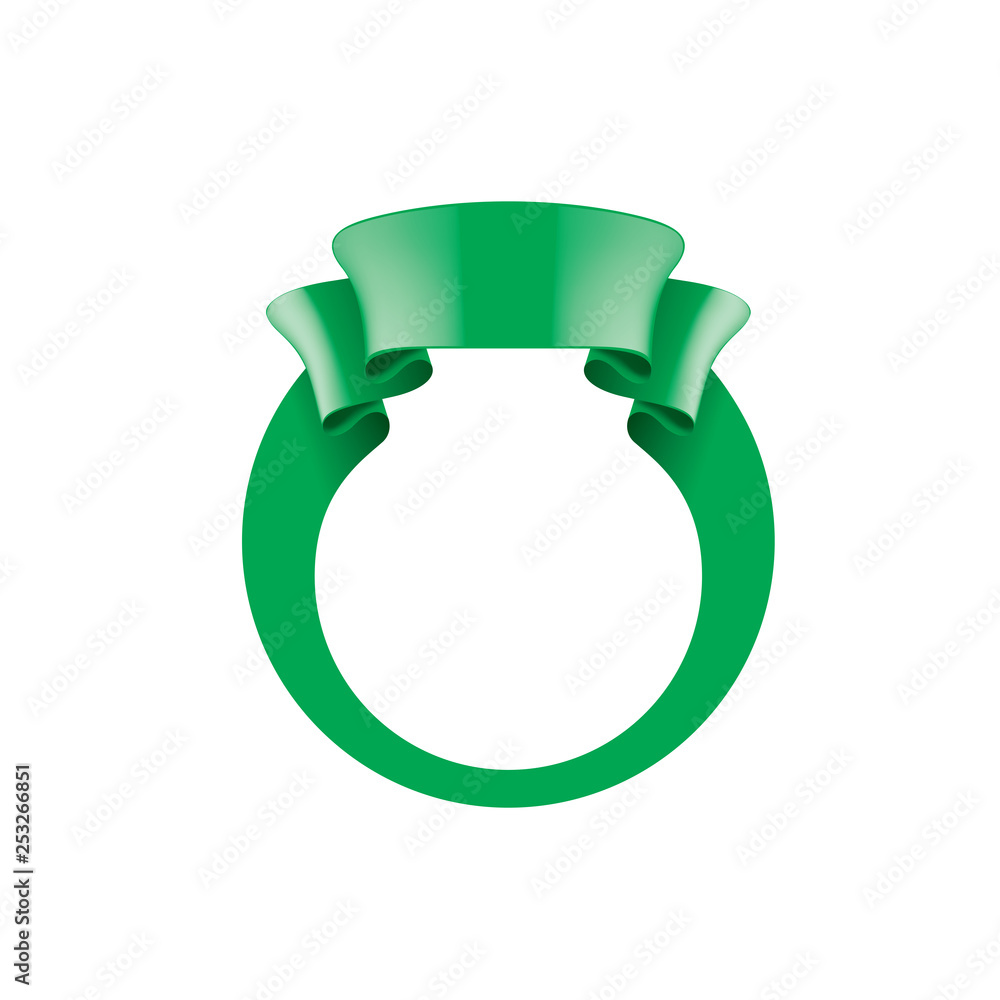 green sticker on white background. Vector illustration green sticker on white background. Vector illustration