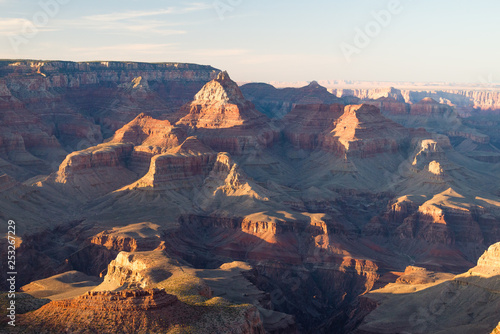 Grand Canyon National Park seen from South Rim. Grand Canyon National Park is one of the world's natural wonders. © blazekg