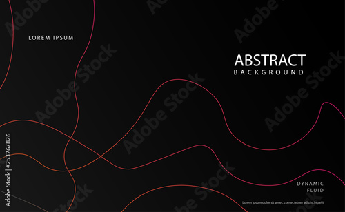 Minimal geometric background, abstract background with Dynamic shapes
