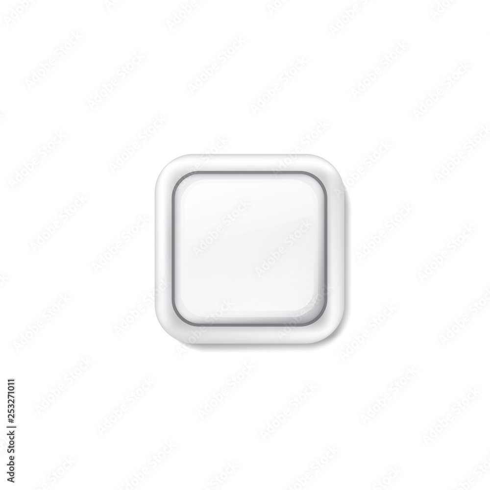 white sticker on white background. Vector illustration white sticker on white background. Vector illustration