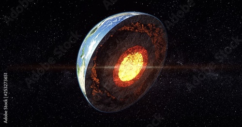 Fototapeta Naklejka Na Ścianę i Meble -  Conspiracy of the hollow earth