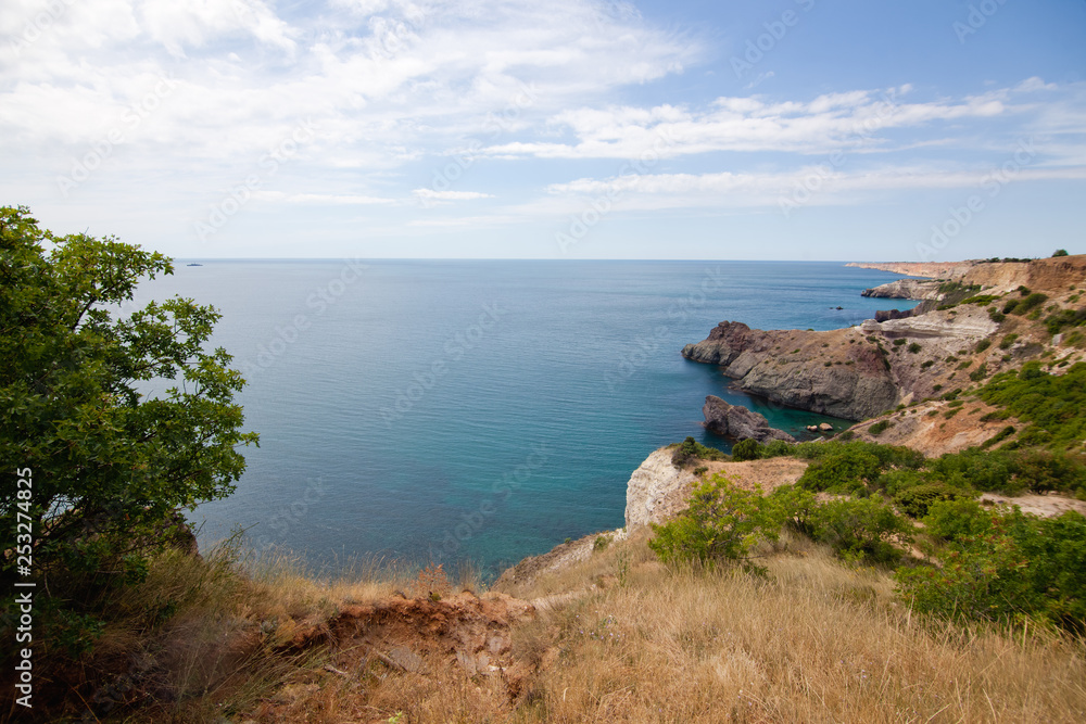 Fototapeta premium coast of mediterranean sea
