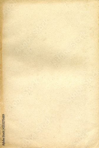 Old paper texture. Rough faded surface. Blank retro page. Empty place for text. Perfect for background and vintage style design.