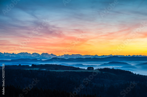 Alpenblick am Hornberg