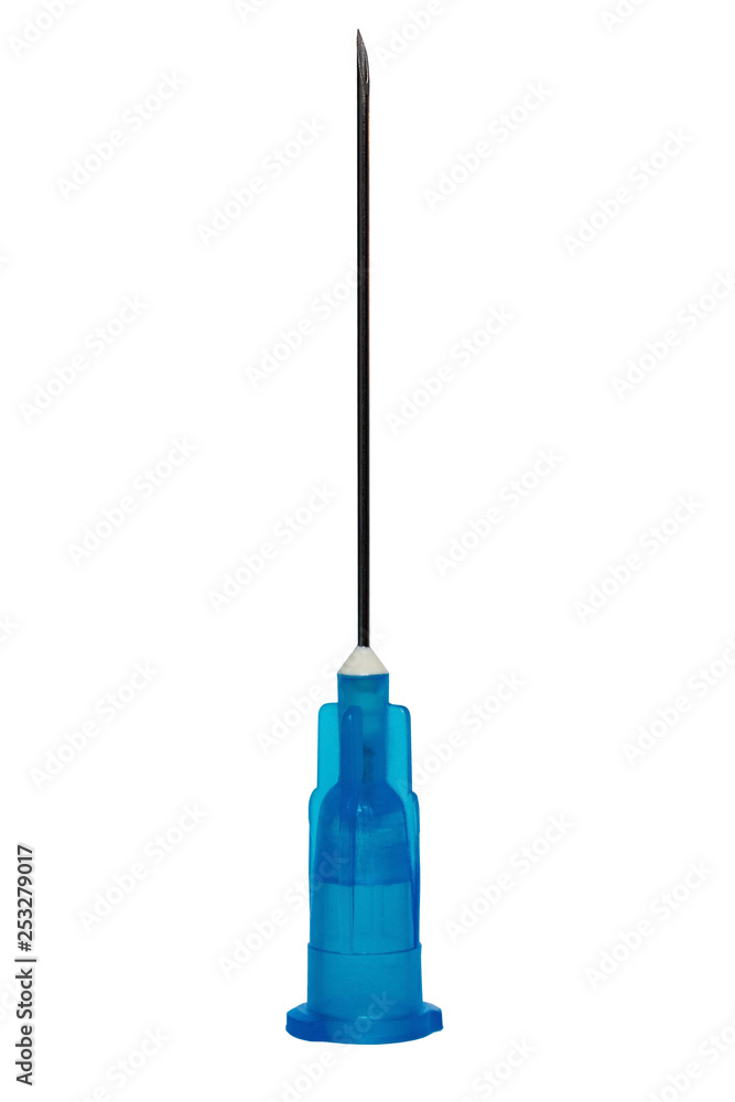 Syringe needle isolated on white background. Macro photography. Designed for single use. Syringe needle isolated on white background. Macro photography. Designed for single use.