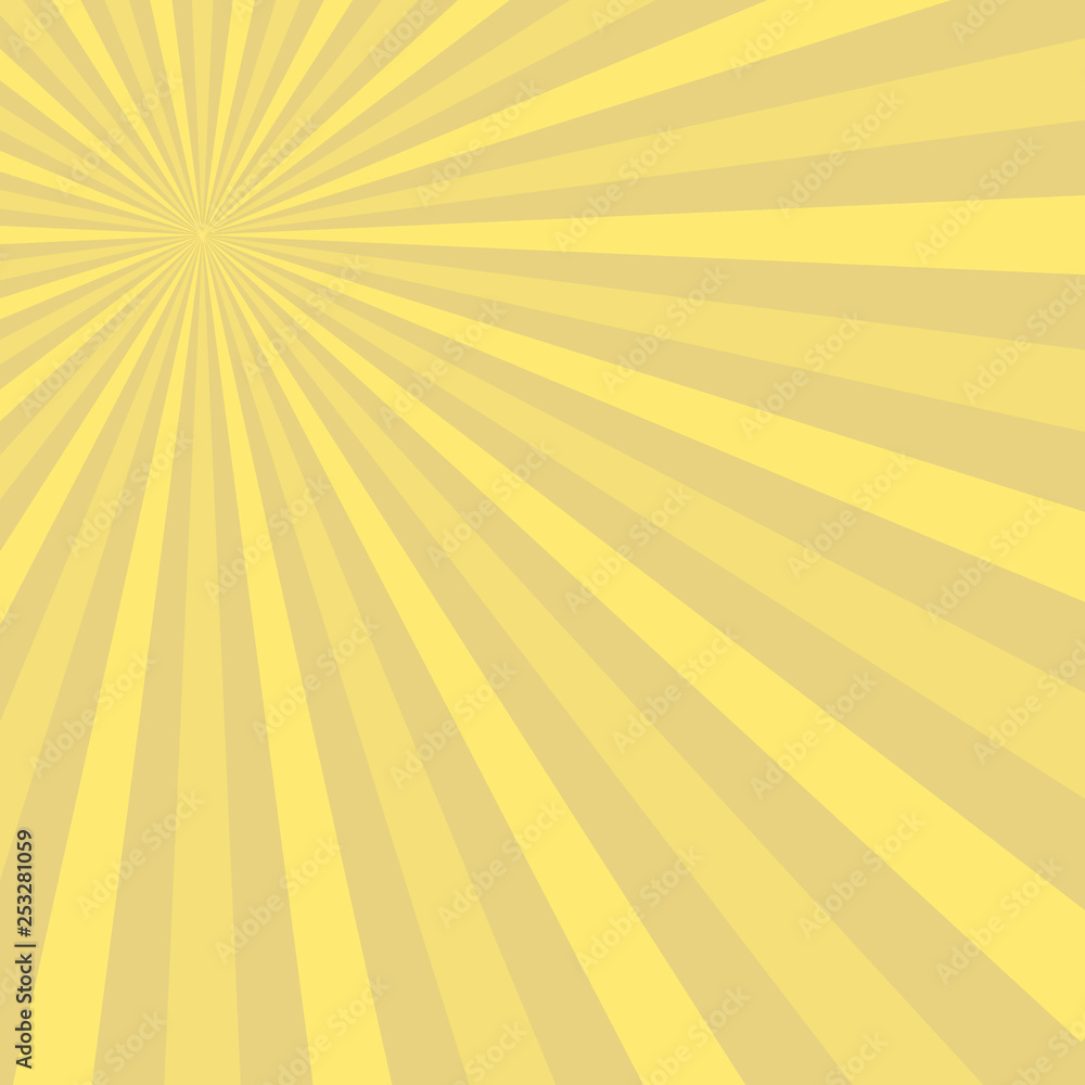 Obraz premium Abstract sun rays vector background