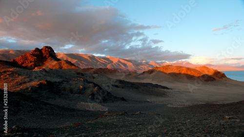 The Tolbo lake in the Western Mongolia