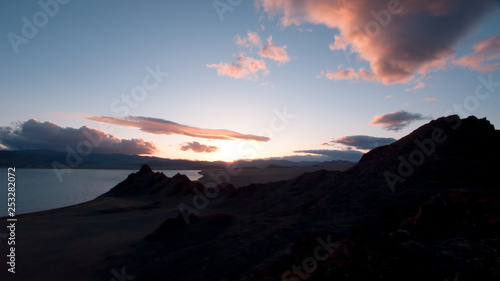 The Tolbo lake in the Western Mongolia