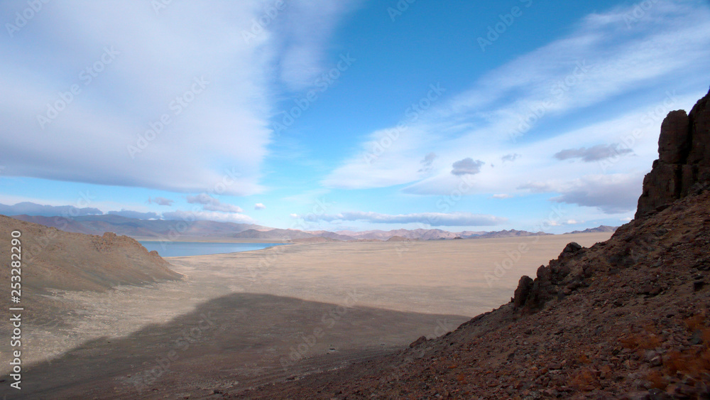 The Tolbo lake in the Western Mongolia
