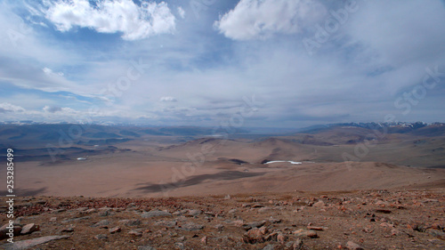 Mountains near the Tolbo lake in the Western Mongolia