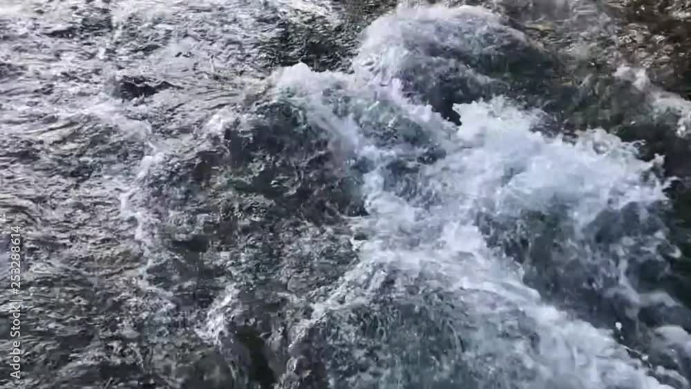 rising waves in the river rising waves in the river