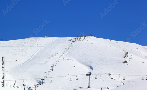 Lebanon winter ski season Kfardibian Faraya photo