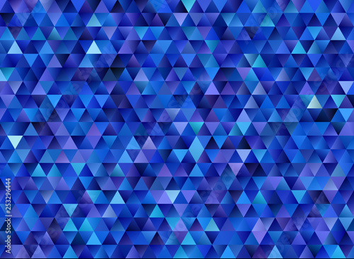 Abstract Low-Poly triangular modern background