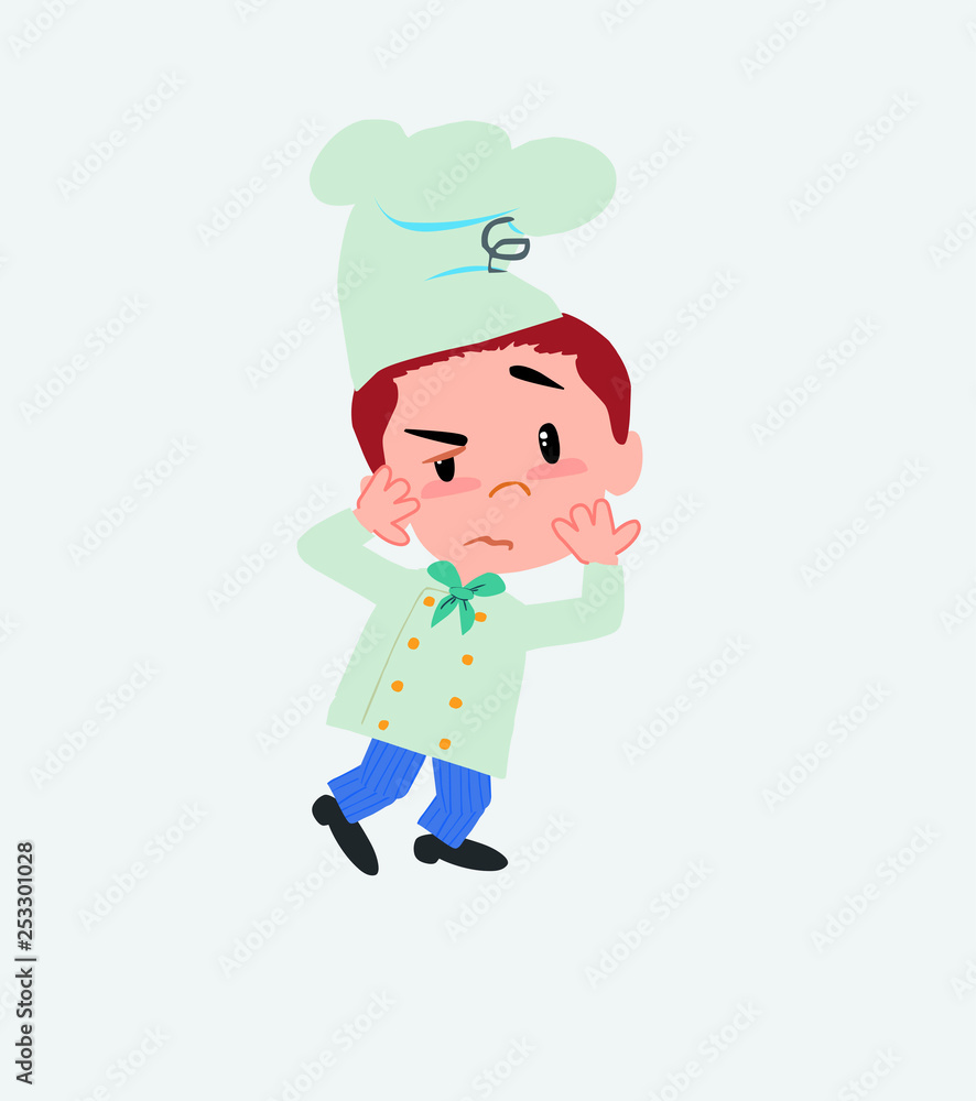 Chef something sick and dizzy. Chef something sick and dizzy.