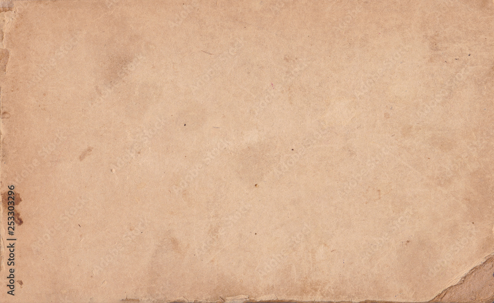 Fototapeta premium Old paper texture Brown background