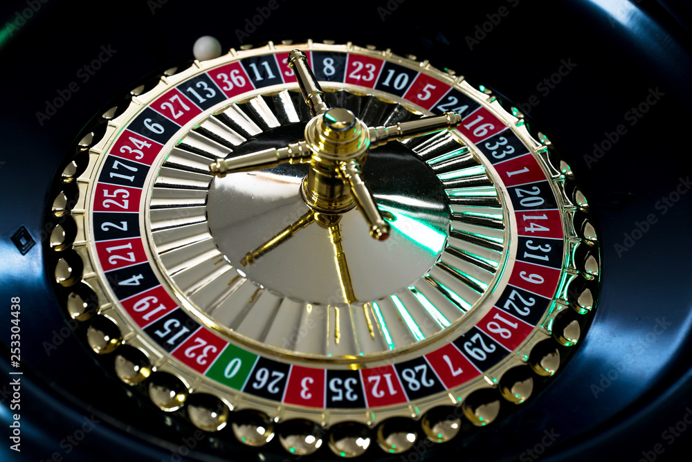 Naklejka premium Casino concept, dark background