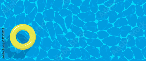 swimming pool top view background. Vector illustration.