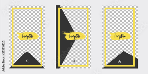 set of Instagram stories sale banner background, instagram template photo, summer sale can use for website, mobile app, poster, flyer, coupon, gift card, smartphone template.Instagram banners	