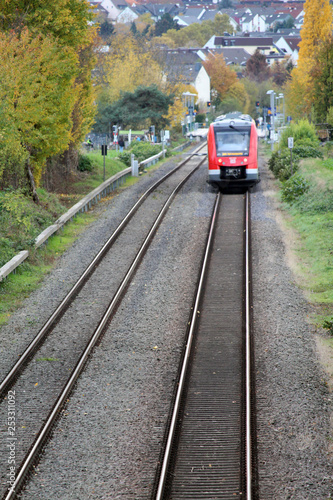 Regional Train in Bonn, Germany