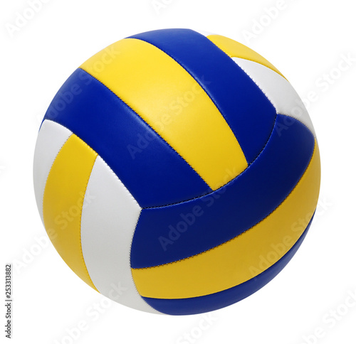 Volleyball ball isolated on white