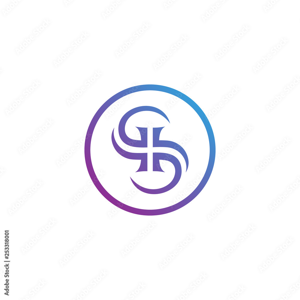 Initial letter S Minimalist line Logo design illustration Initial letter S Minimalist line Logo design illustration
