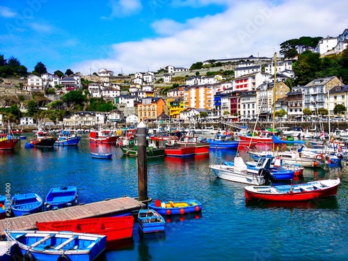 Photos Beautiful Spanish city of Luarca, Asturias, Northern Spain