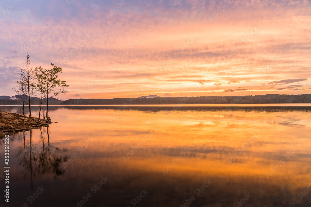 #4 Sunset with Clouds Along Cave Run Lake, KY