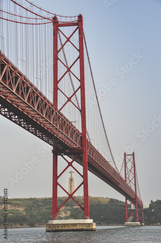 Photography golden gate bridge in Lisabon