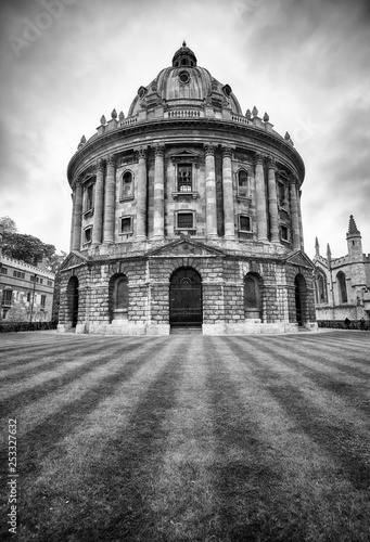 Old building at Radcliffe Square. Oxford. England.