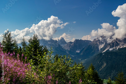View from Monte Elmo near Sesto, Trentino Alto Adige - Italy © REDMASON