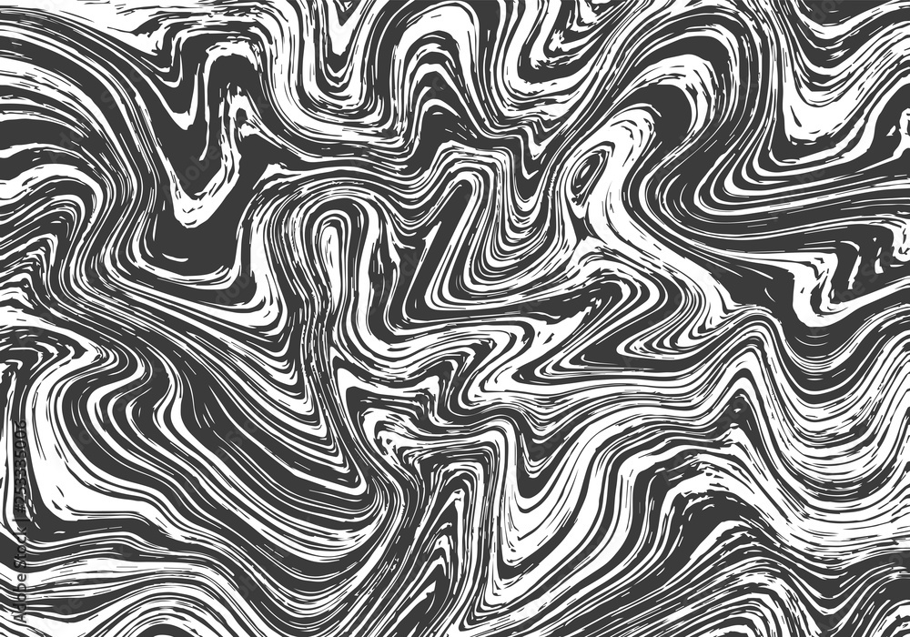 Vector abstract marble pattern. Liquid grunge texture for your design.