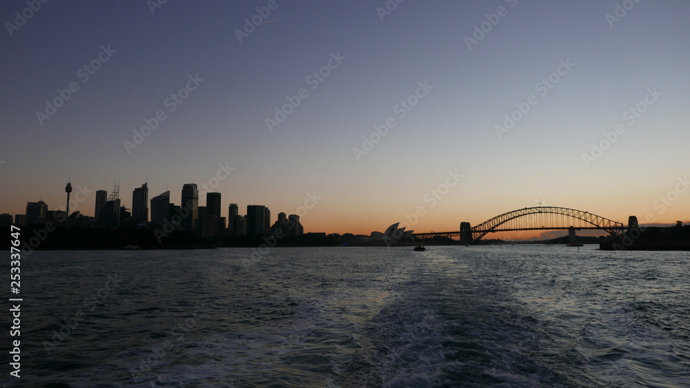 Obraz premium Sydney sunset