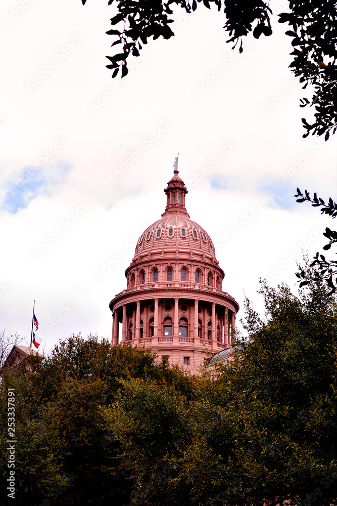 Naklejka premium Austin State Capitol