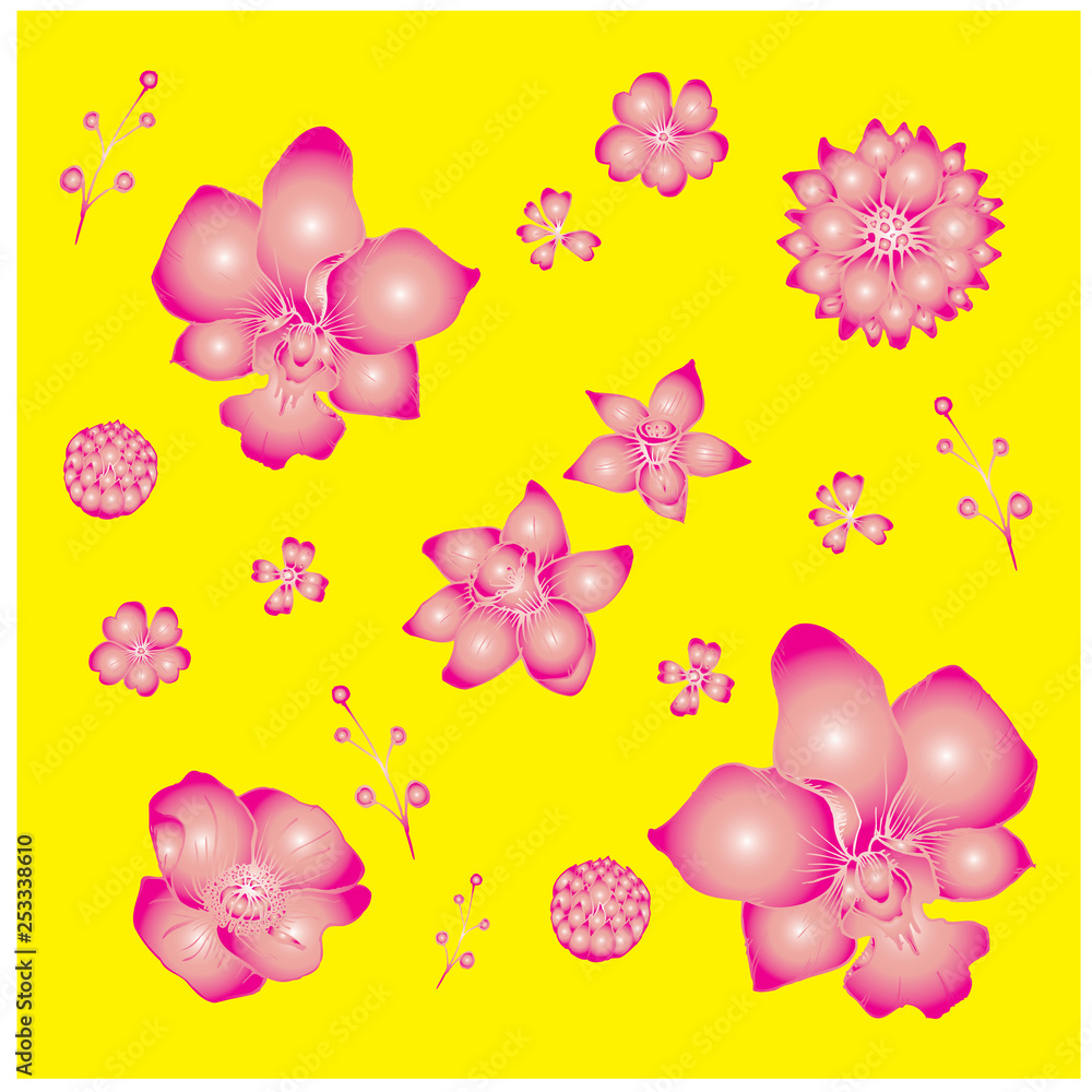 flower pattern for printing flower pattern for printing