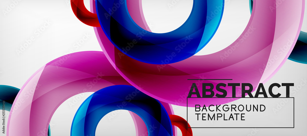 Vector circles abstract background Vector circles abstract background