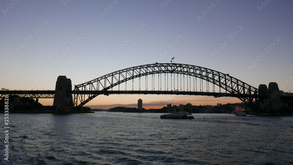 Sunset over Sydney