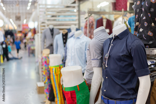 mannequin with man shirt