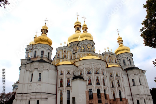 Old orthodox church in Kiev Ukraine