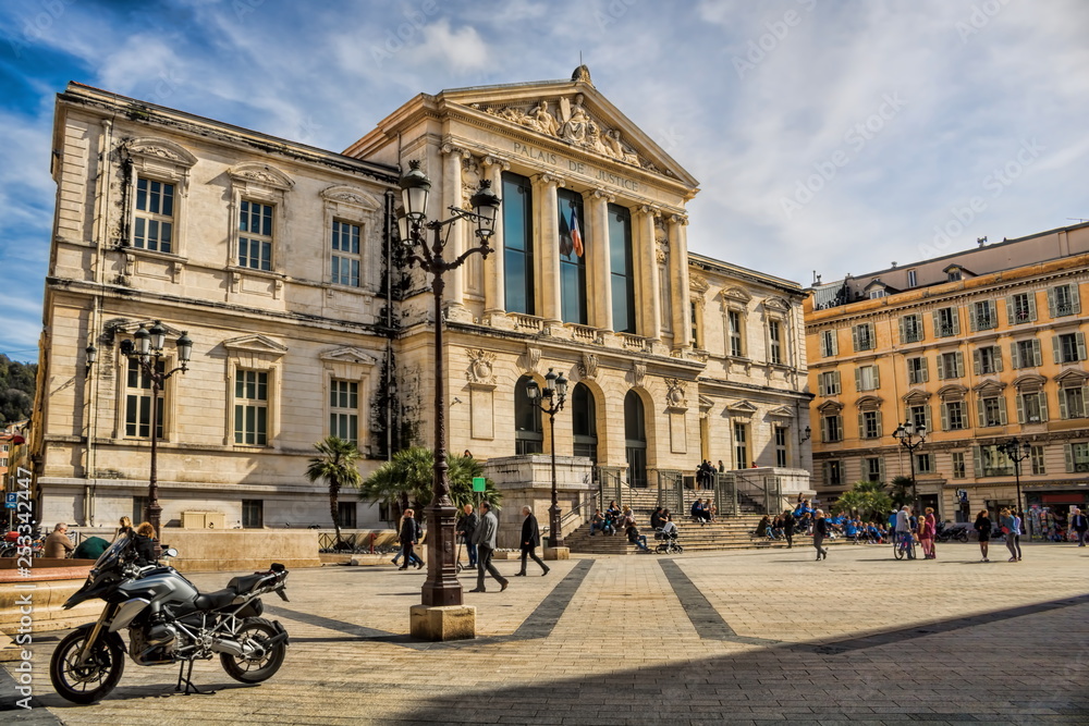 Palais de Justice in Nizza, Frankreich