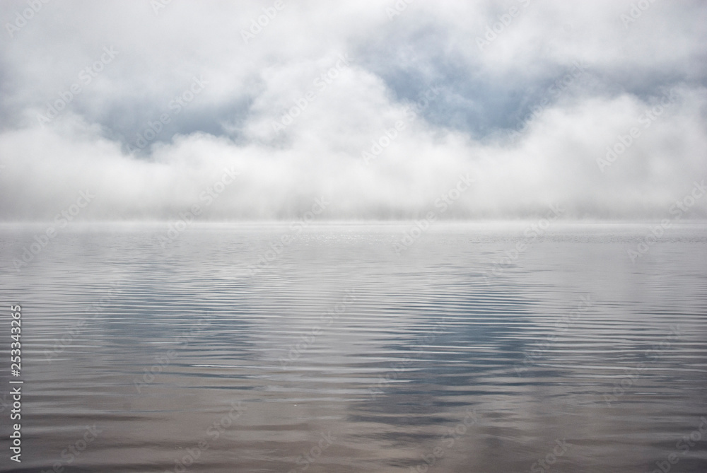 Mist Rising on a River Mist Rising on a River
